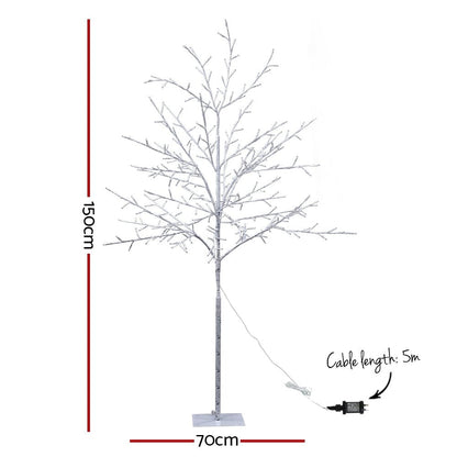 1.5M Christmas Tree 304 LED Jingle Jollys - casaculinary