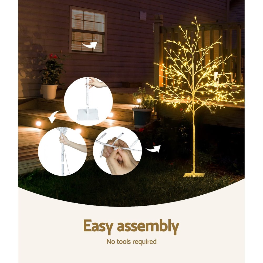 1.5M Christmas Tree 304 LED Jingle Jollys - casaculinary