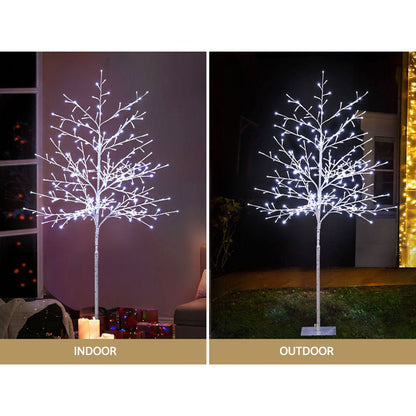 1.5M Christmas Tree 304 LED Solar Jingle Jollys 