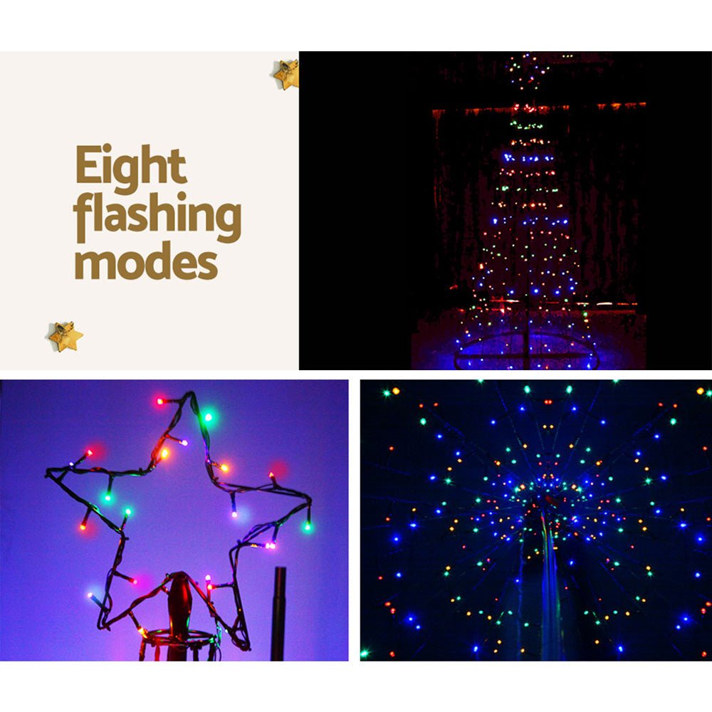 3.6M Christmas Tree 400 LED Solar Jingle Jollys - casaculinary