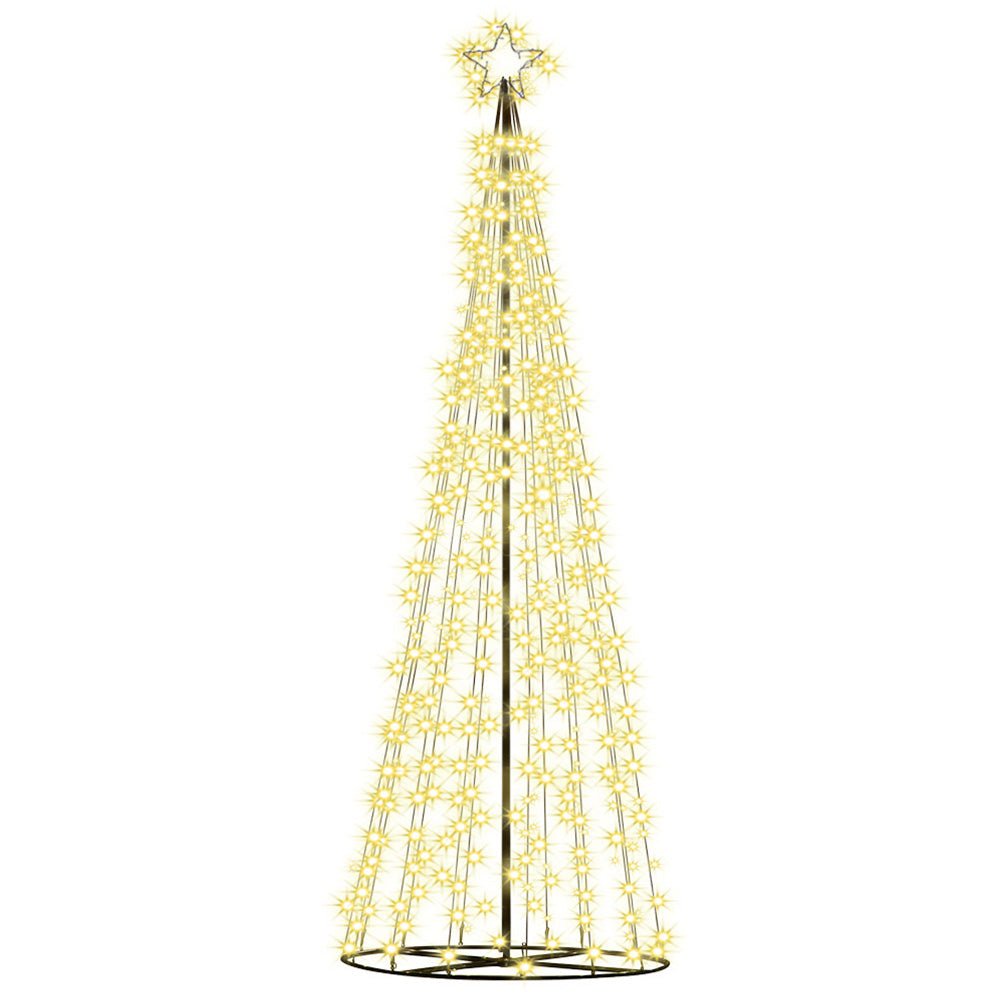 3.6M Christmas Tree LED Solar Warm Jingle Jollys - casaculinary