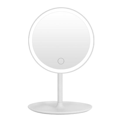 3PCS LED Makeup Mirror with Lights - Portable Tabletop Vanity Mirror, INS Style, Pink - casaculinary