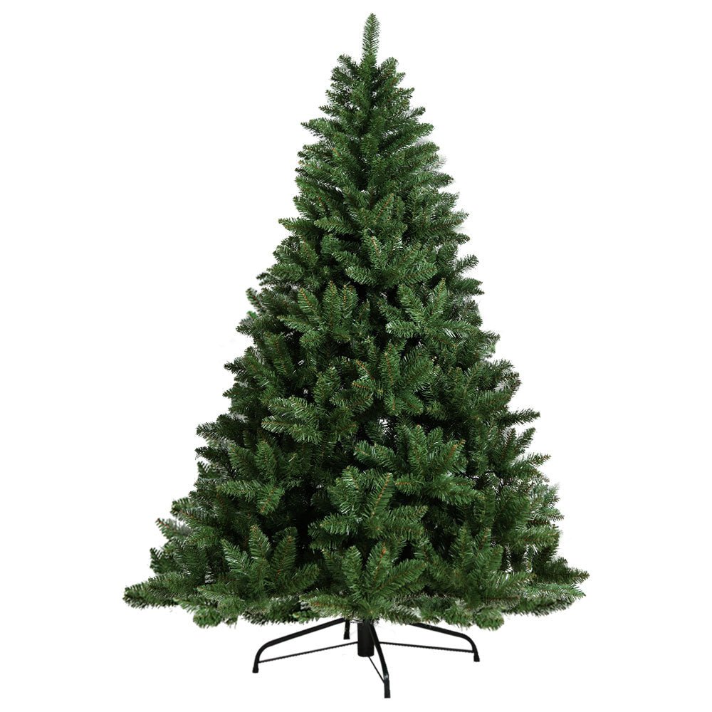 Jingle Jollys Christmas Tree 1.8m Green Xmas Tree Decorations 650 Tips - casaculinary