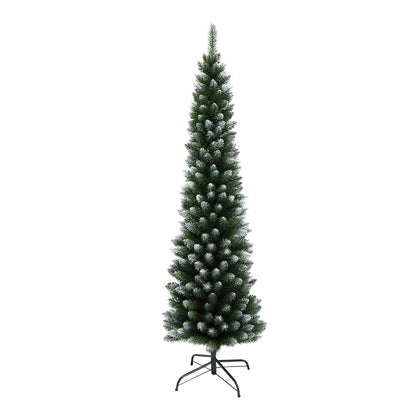 Jingle Jollys Christmas Tree 1.8m Xmas Tree Decorations Snowy 300 Tips - casaculinary