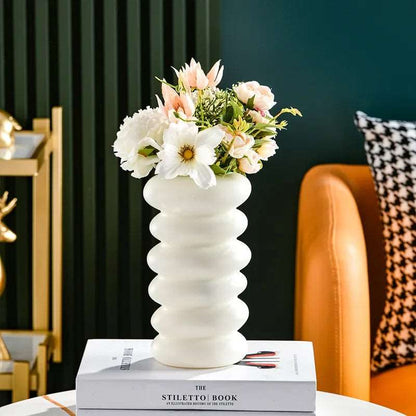 Nordic Spiral Flower Pot Modern Desk Aesthetic Home Decor 