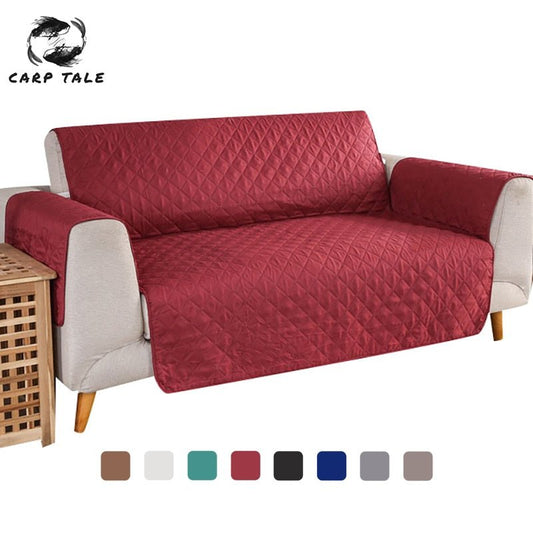 Quilted Anti - wear Sofa Covers for Anti - Slip Couch: Recliner Slipcovers and Armchair Furniture Protector 