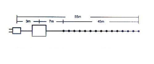 Samland 55M Long 500 LED Fairy Rope Christmas Light in Ultra White - casaculinary