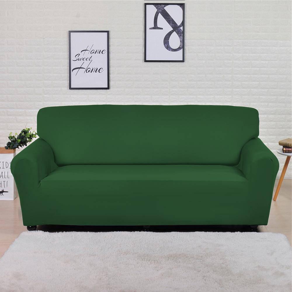 Solid Color Sofa: Big Elasticity Stretch Couch Cover for Convenience 