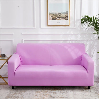 Solid Color Sofa: Big Elasticity Stretch Couch Cover for Convenience 