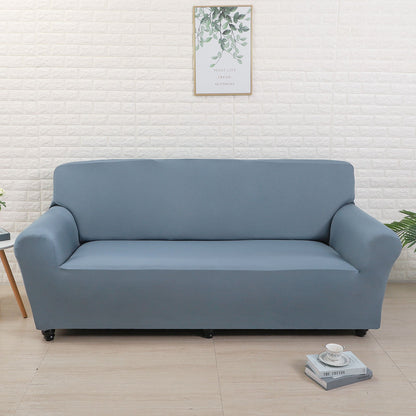 Solid Color Sofa: Big Elasticity Stretch Couch Cover for Convenience 