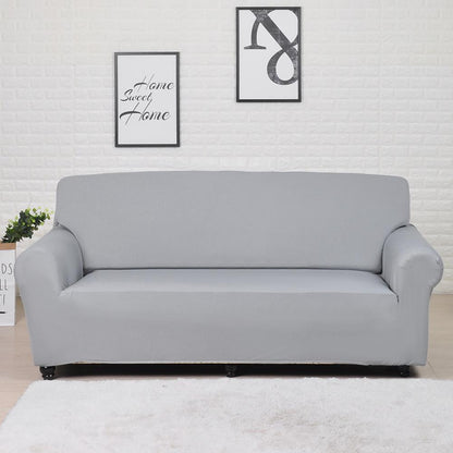 Solid Color Sofa: Big Elasticity Stretch Couch Cover for Convenience 