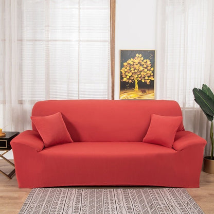 Solid Color Sofa: Big Elasticity Stretch Couch Cover for Convenience 