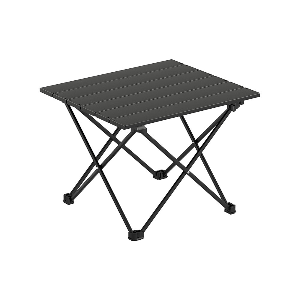 Weisshorn Folding Camping Table 40CM Roll Up Outdoor Picnic BBQ Aluminium Desk 