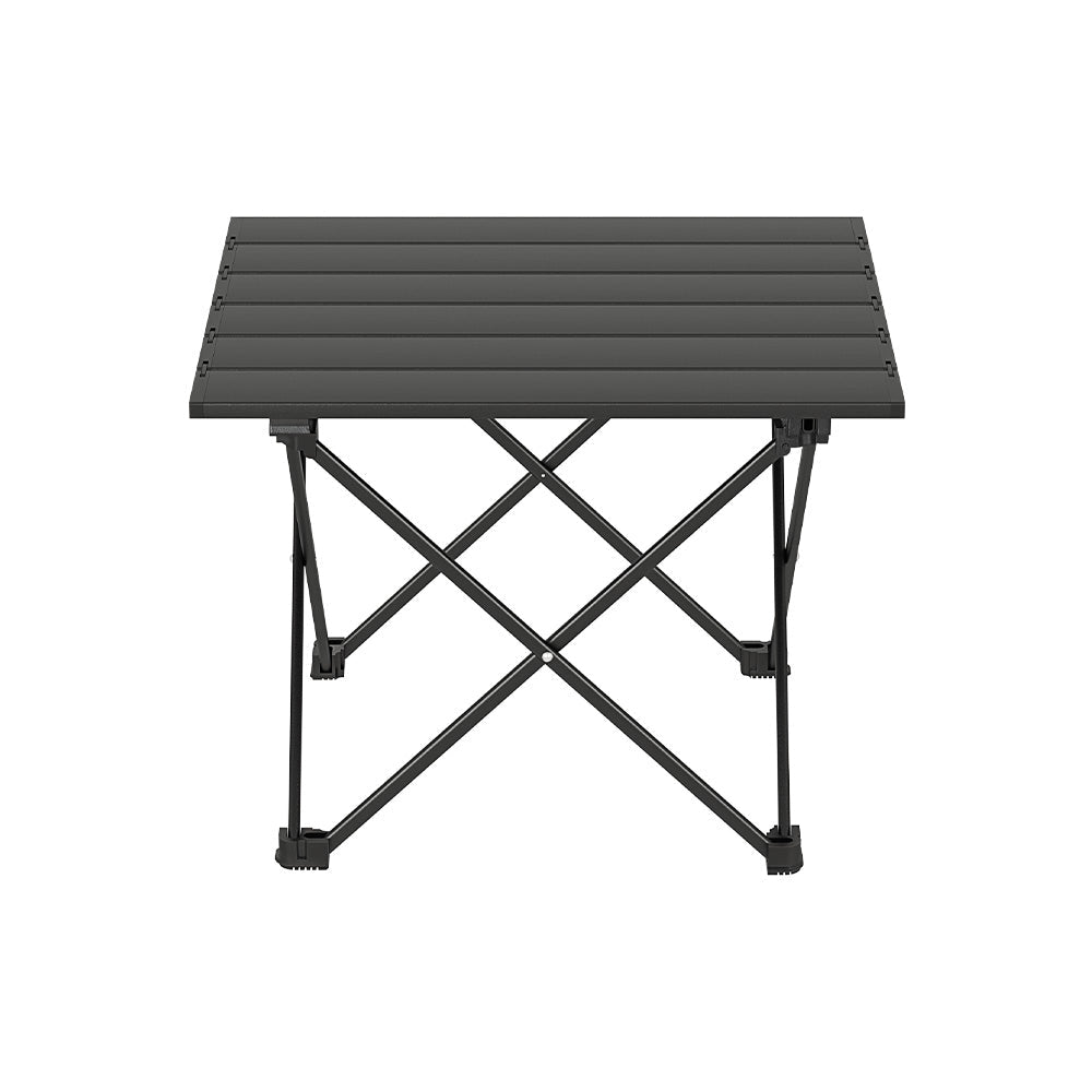 Weisshorn Folding Camping Table 40CM Roll Up Outdoor Picnic BBQ Aluminium Desk 